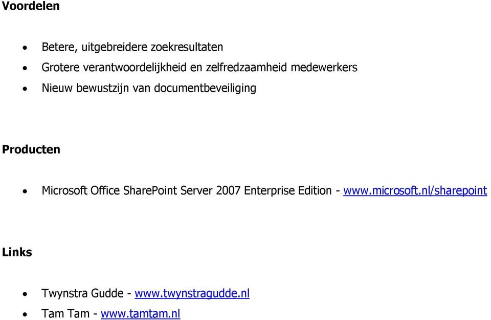 Microsoft Office SharePoint Server 2007 Enterprise Edition - www.microsoft.
