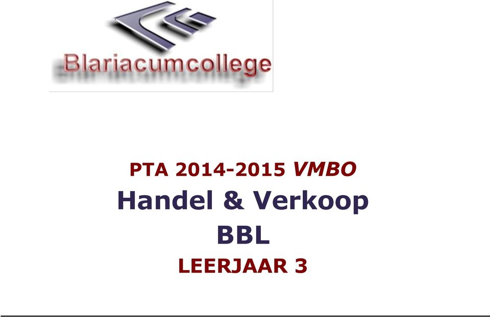 VMBO Handel