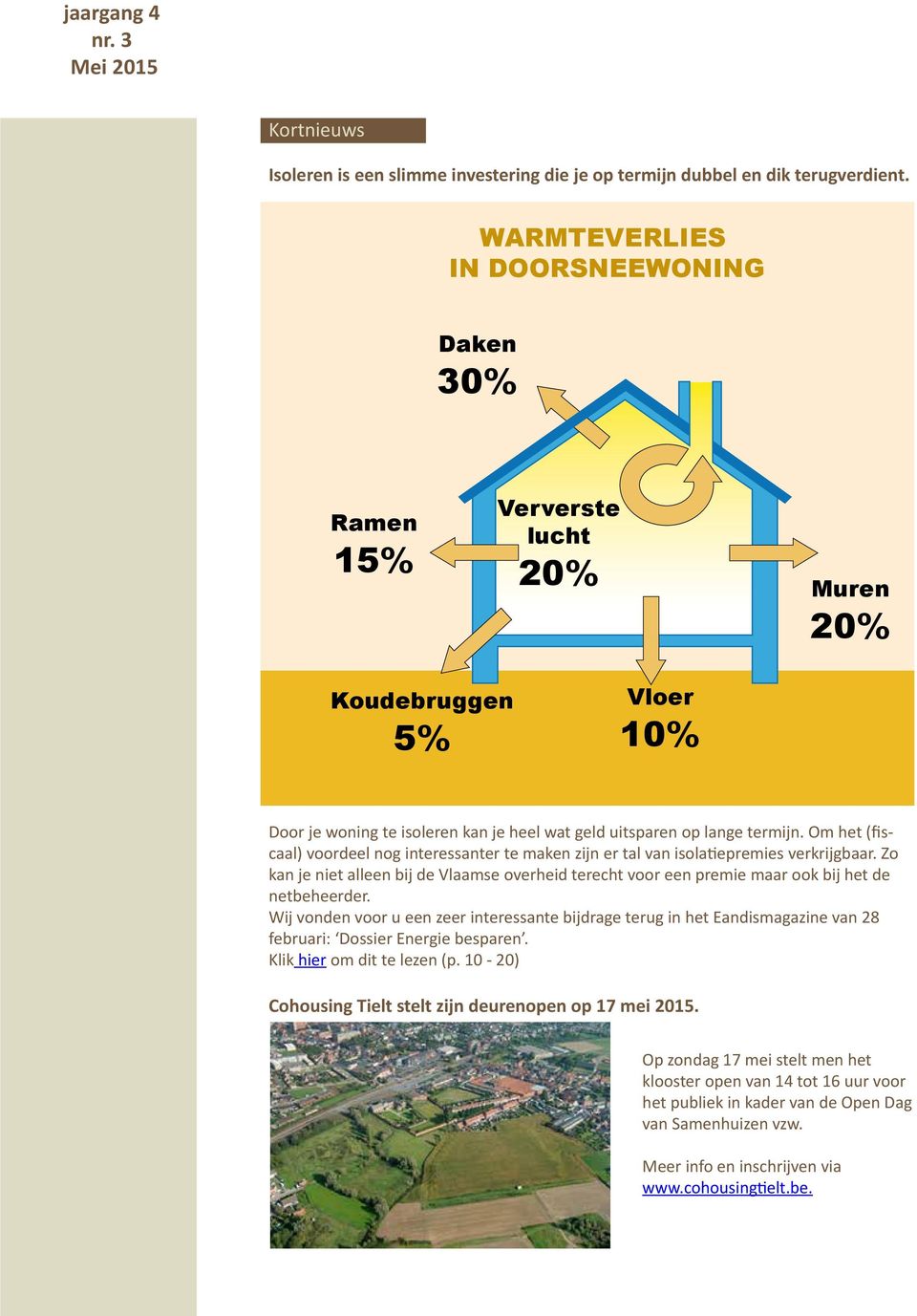 Om het (fiscaal) voordeel nog interessanter te maken zijn er tal van isolatiepremies verkrijgbaar.