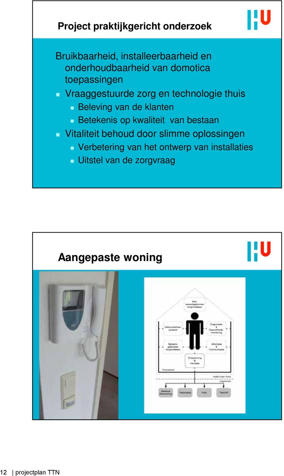 Betekenis op kwaliteit van bestaan Vitaliteit behoud door slimme oplossingen Verbetering