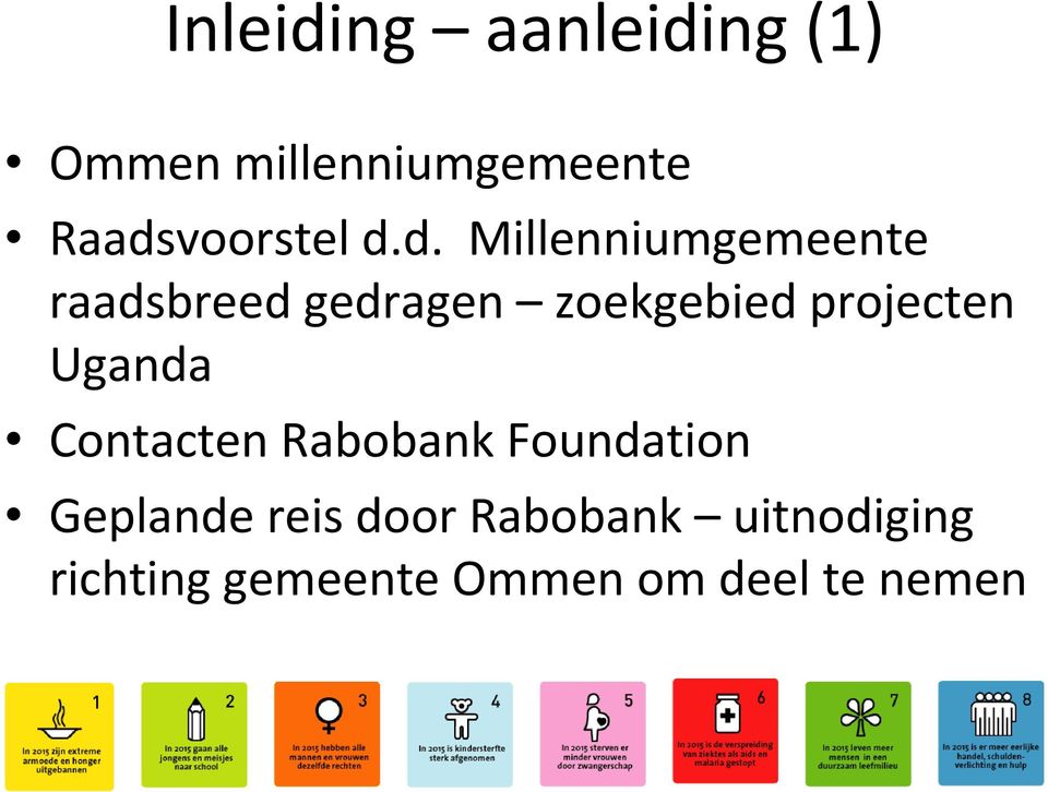 zoekgebied projecten Uganda Contacten Rabobank Foundation