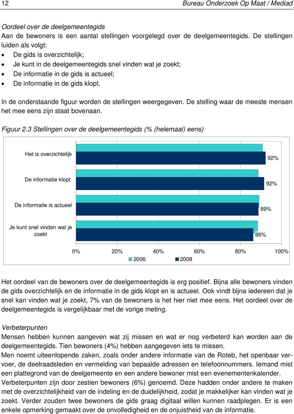 In de onderstaande figuur worden de stellingen weergegeven. De stelling waar de meeste mensen het mee eens zijn staat bovenaan. Figuur 2.