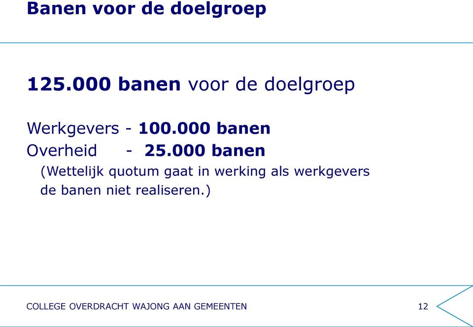 000 banen Overheid - 25.