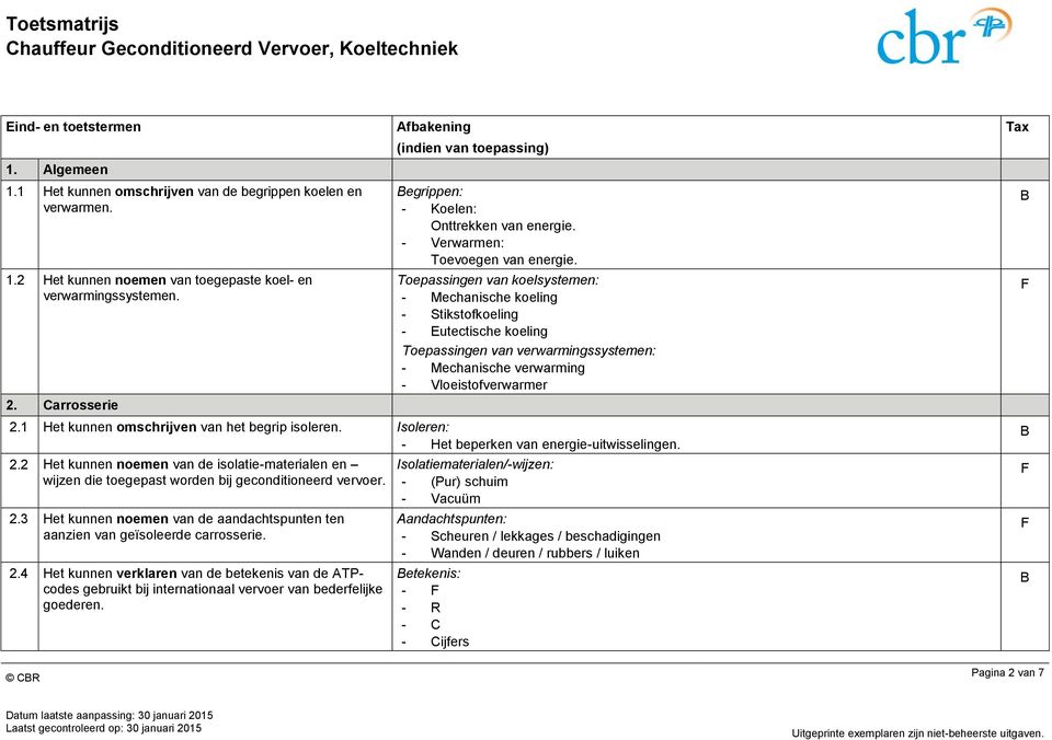 Toepassingen van koelsystemen: - Mechanische koeling - Stikstofkoeling - Eutectische koeling Toepassingen van verwarmingssystemen: - Mechanische verwarming - Vloeistofverwarmer 2.