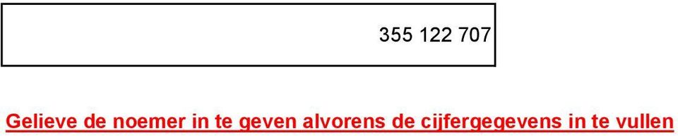 geven alvorens de