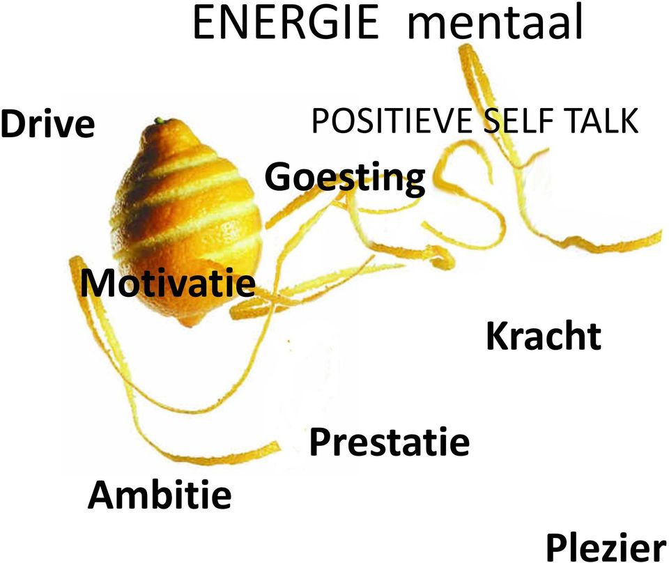 Goesting Motivatie