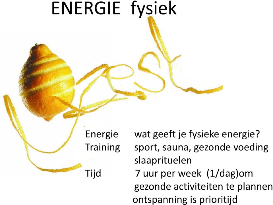 sport, sauna, gezonde voeding slaaprituelen 7