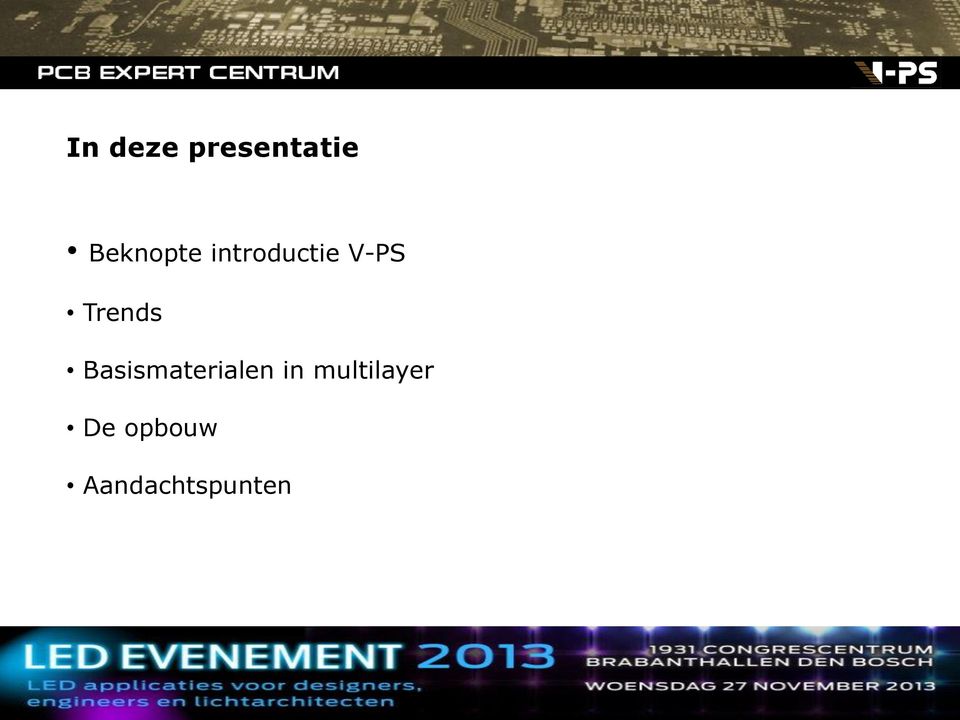 Trends Basismaterialen in