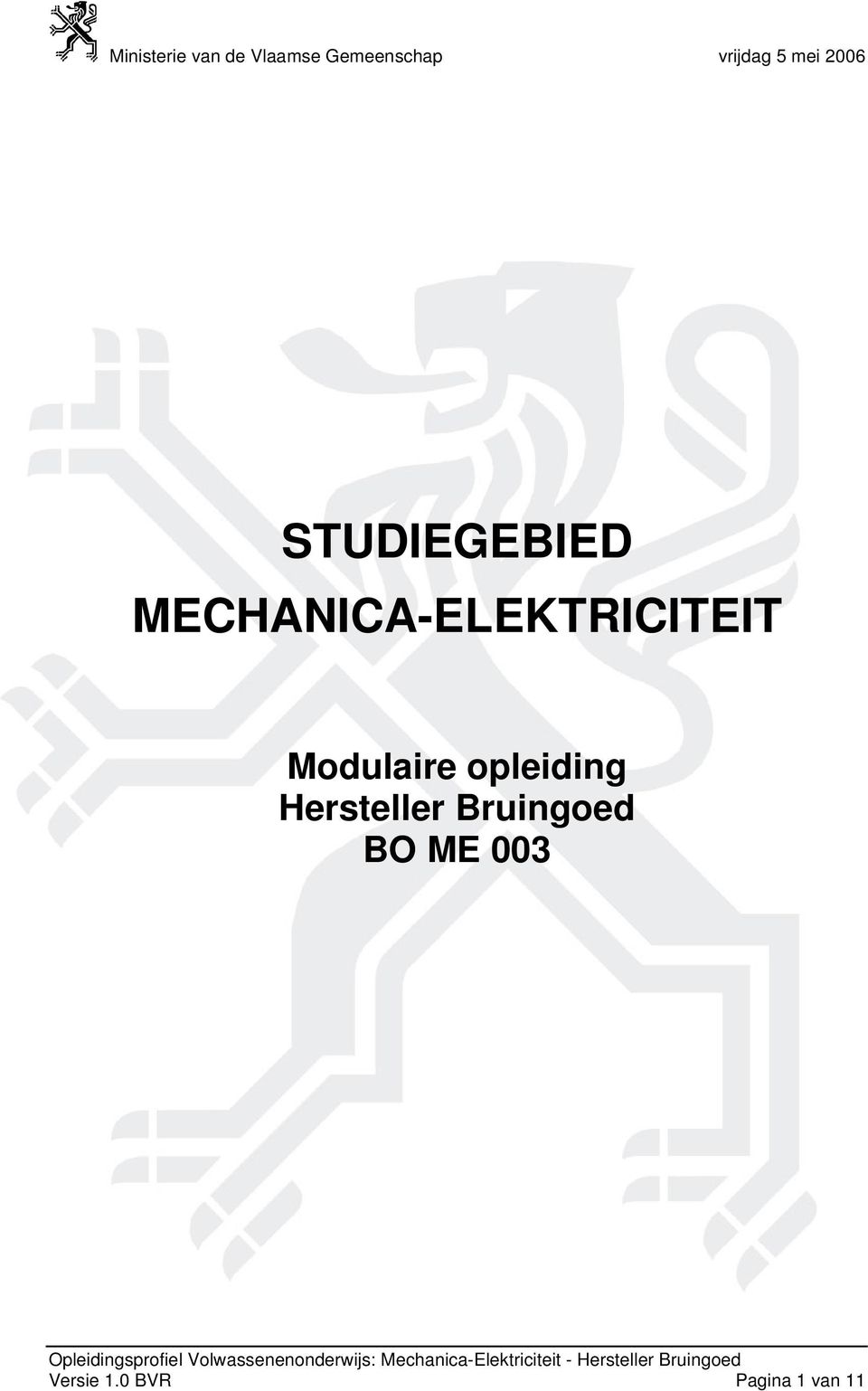 Modulaire opleiding