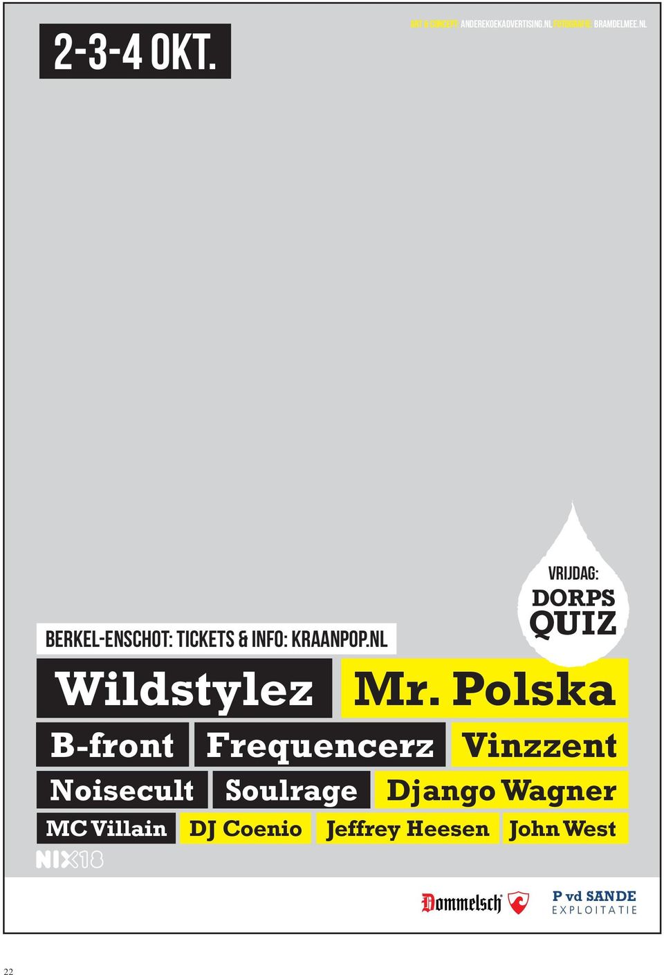 nl Wildstylez B-front Noisecult Soulrage vrijdag: DORPS QUIZ Mr.