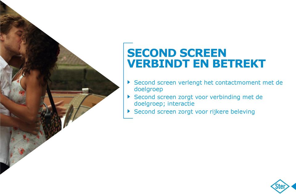 Second screen zorgt voor verbinding met de