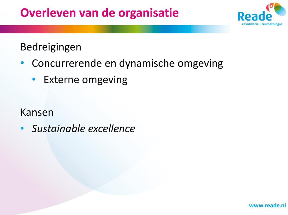 dynamische omgeving Externe