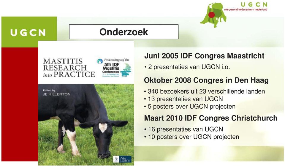 gres Maastricht 2 presentaties van UGCN i.o.