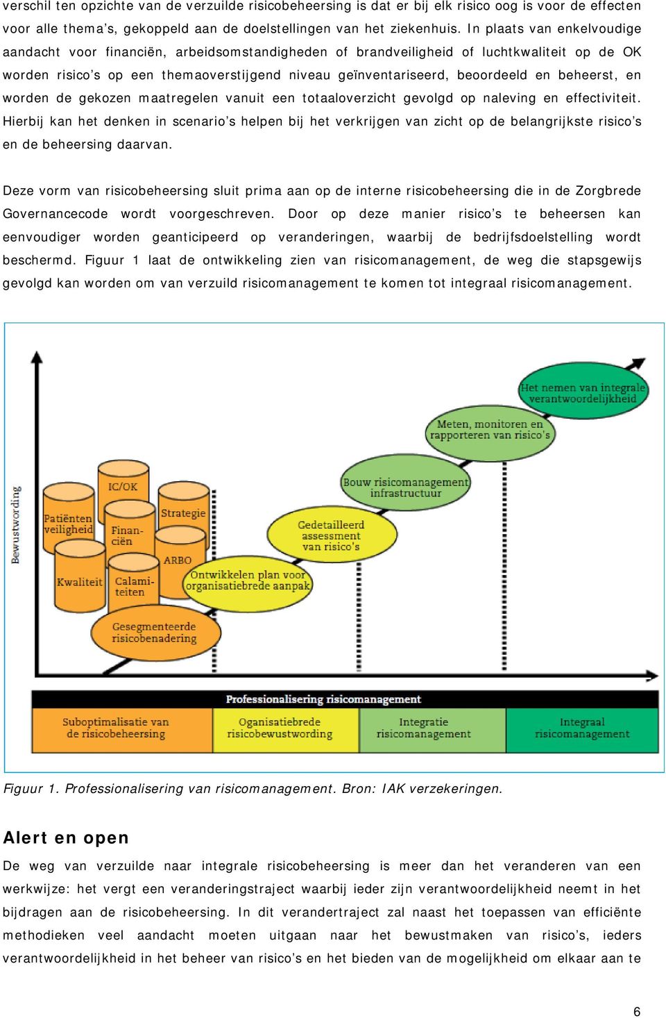 beheerst, en worden de gekozen maatregelen vanuit een totaaloverzicht gevolgd op naleving en effectiviteit.