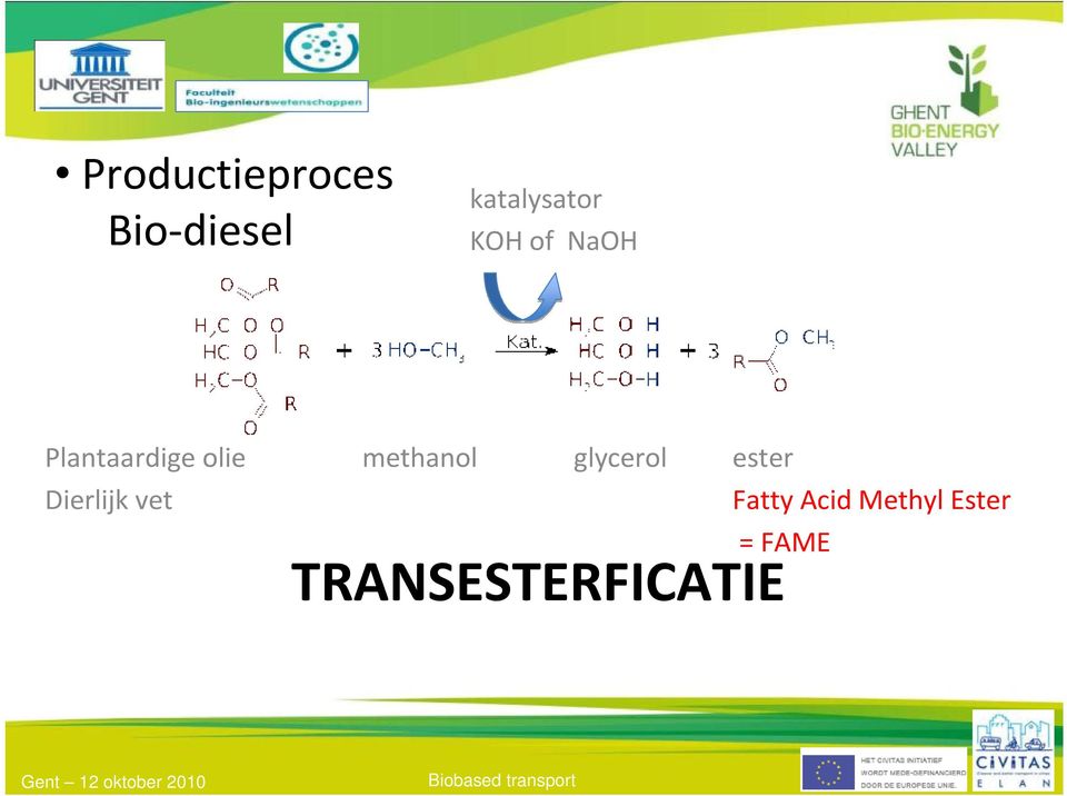 glycerol ester Dierlijk vet Fatty Acid