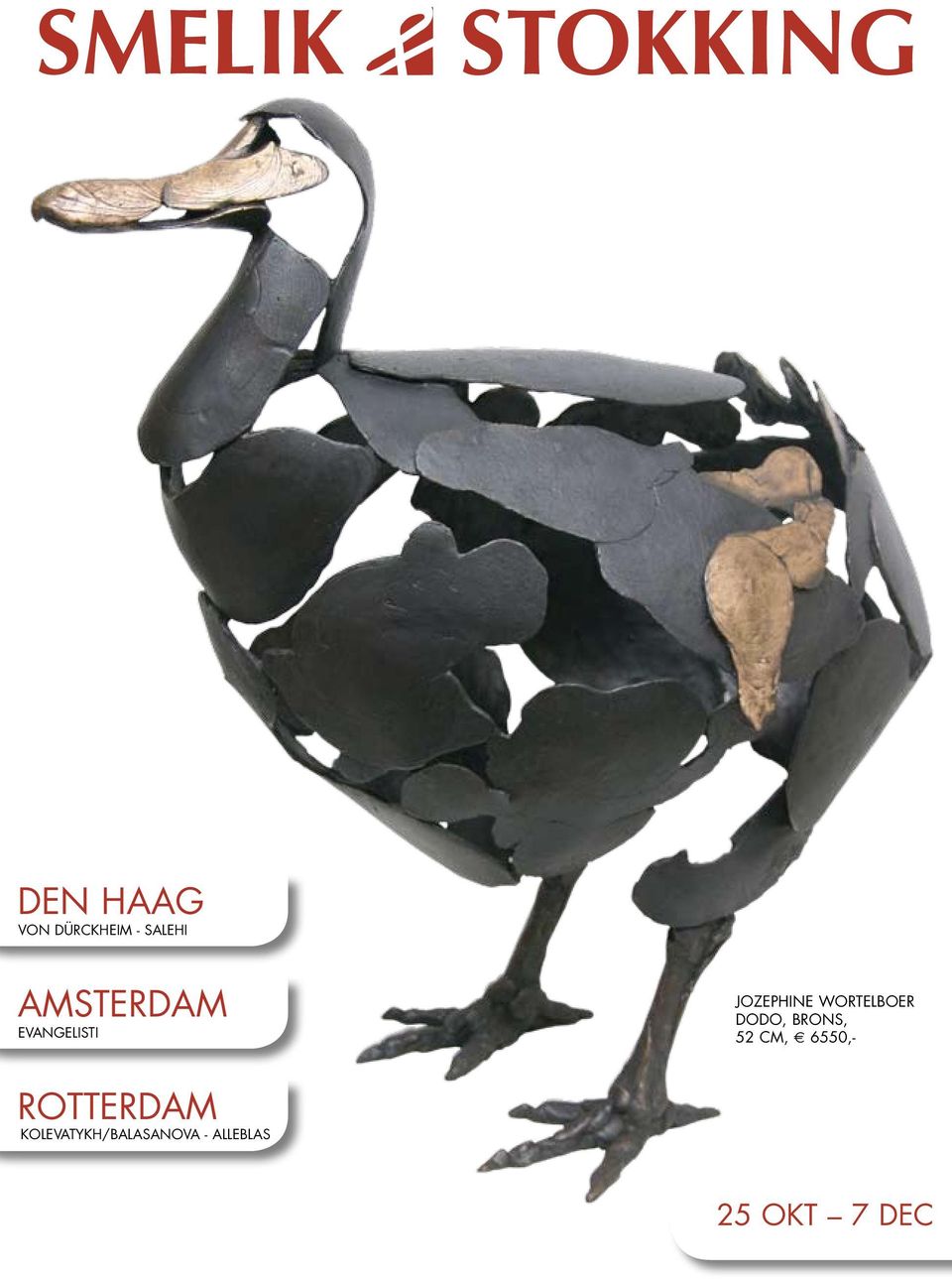 Wortelboer Dodo, brons, 52 cm, 6550,-