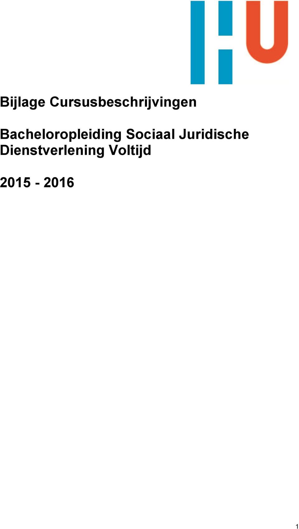 Bacheloropleiding Sociaal