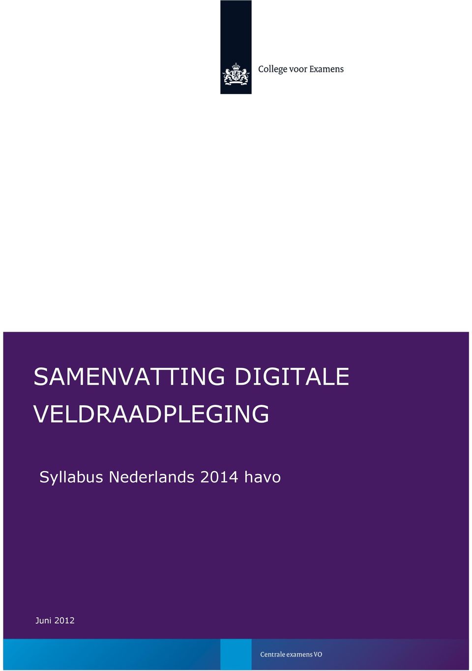 VELDRAADPLEGING