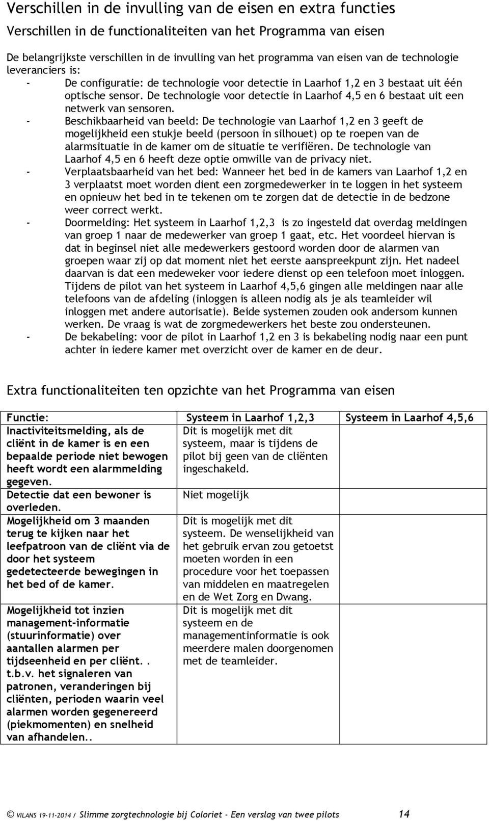 De technologie voor detectie in Laarhof 4,5 en 6 bestaat uit een netwerk van sensoren.