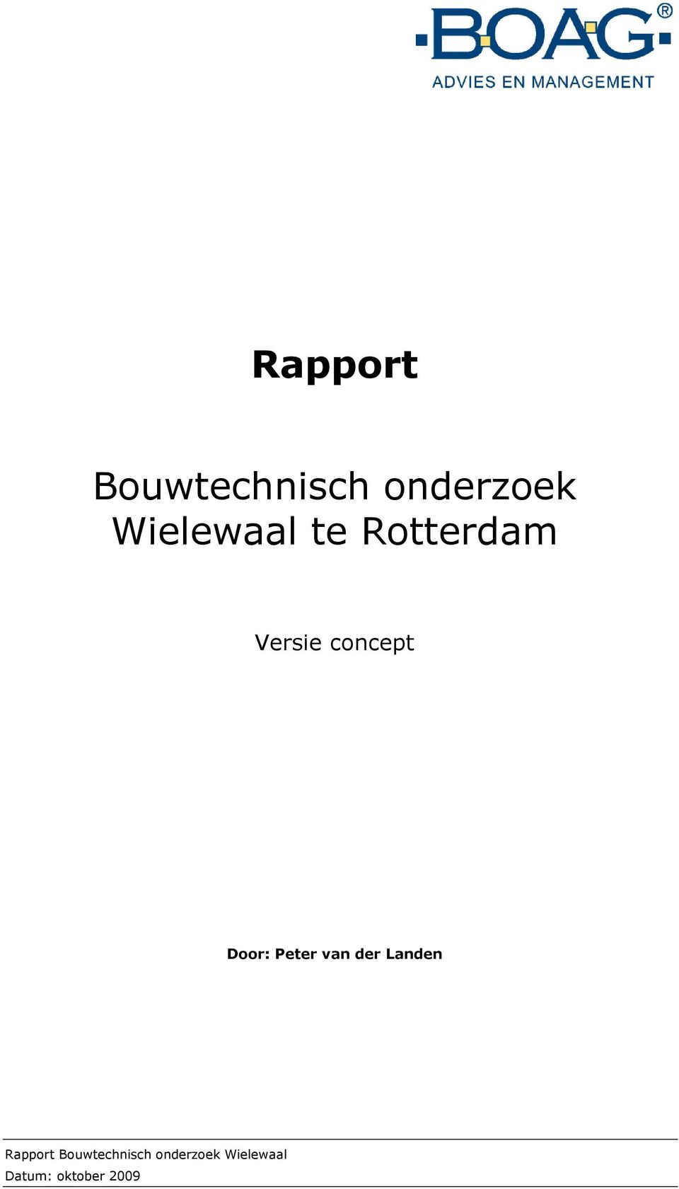Rotterdam Versie concept
