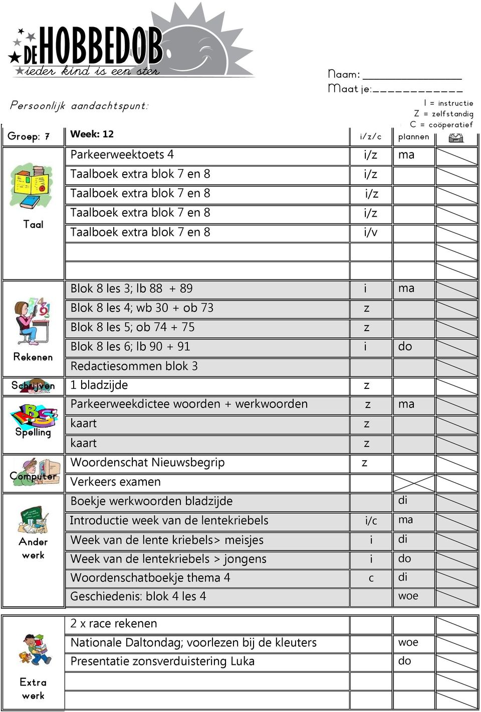 Redactiesommen blok 3 Schrijven 1 bladijde Spelling omputer Ander Parkeerweekdictee woorden + woorden ma kaart kaart Woordenschat Nieuwsbegrip Verkeers examen Boekje woorden bladijde Introductie week