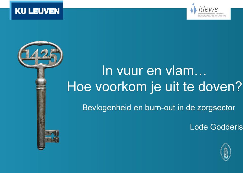 Bevlogenheid en burn-out