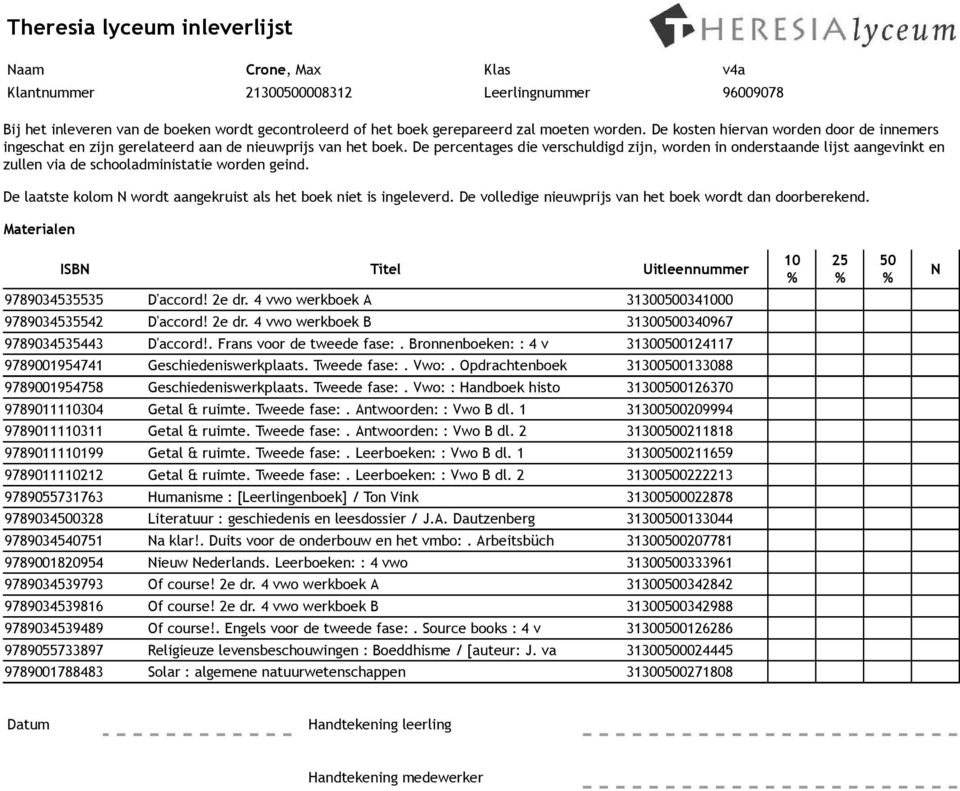 . Frans voor de tweede fase:. Bronnenboeken: : 4 v 313000124117 9789001954741 Geschiedeniswerkplaats. Tweede fase:. Vwo:. Opdrachtenboek 313000133088 9789001954758 Geschiedeniswerkplaats.