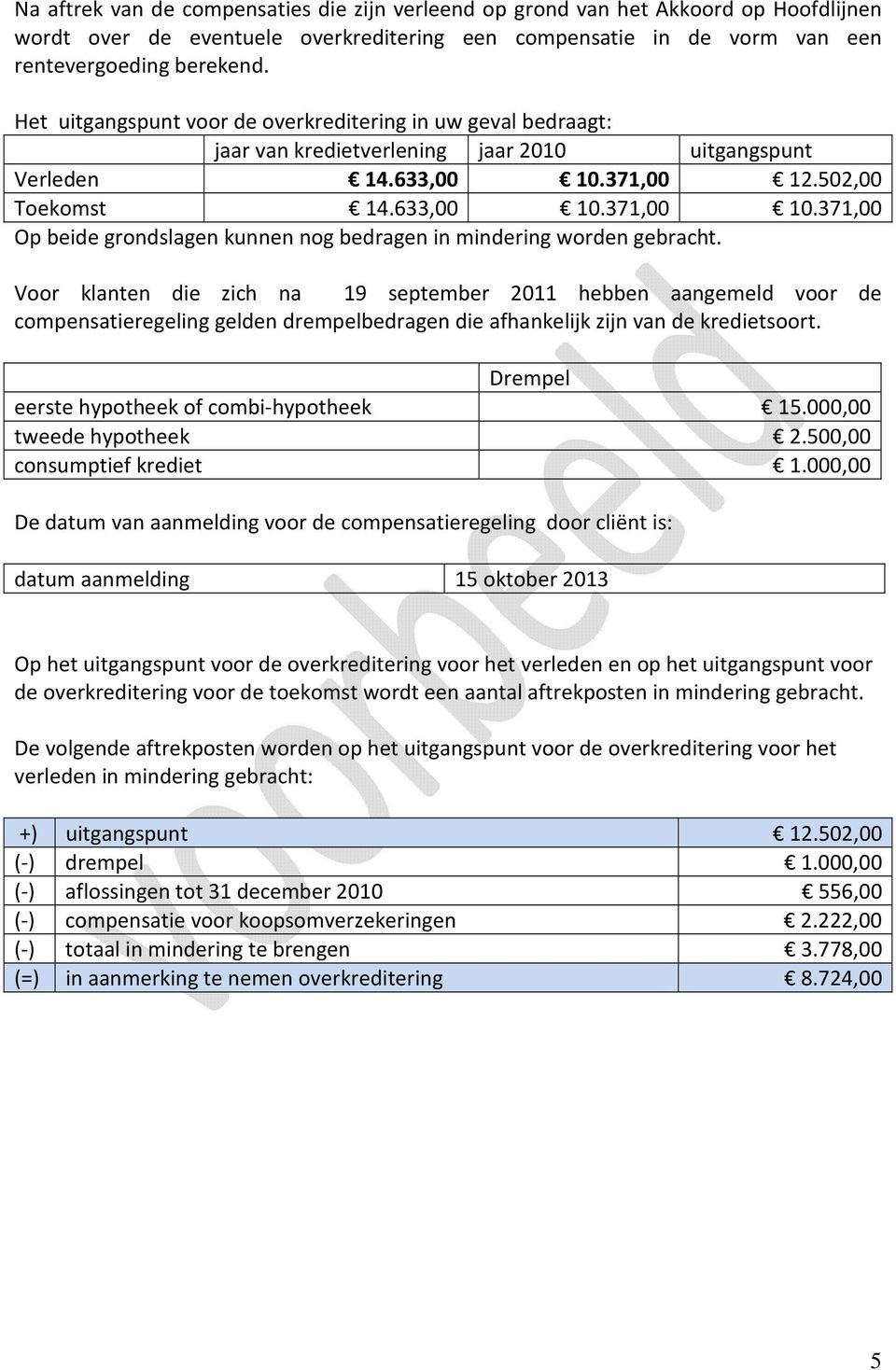 371,00 Op beide grondslagen kunnen nog bedragen in mindering worden gebracht.