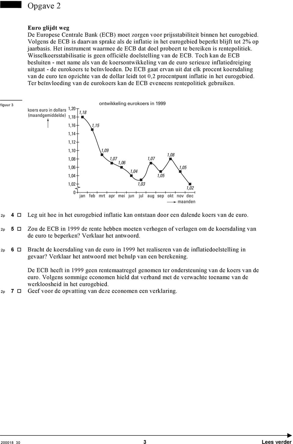 Wisselkoersstabilisatie is geen officiële doelstelling van de ECB.