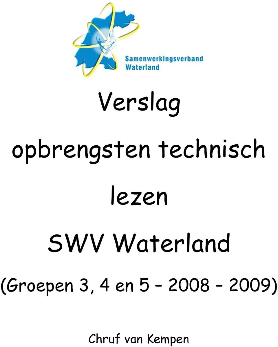 Waterland (Groepen 3, 4