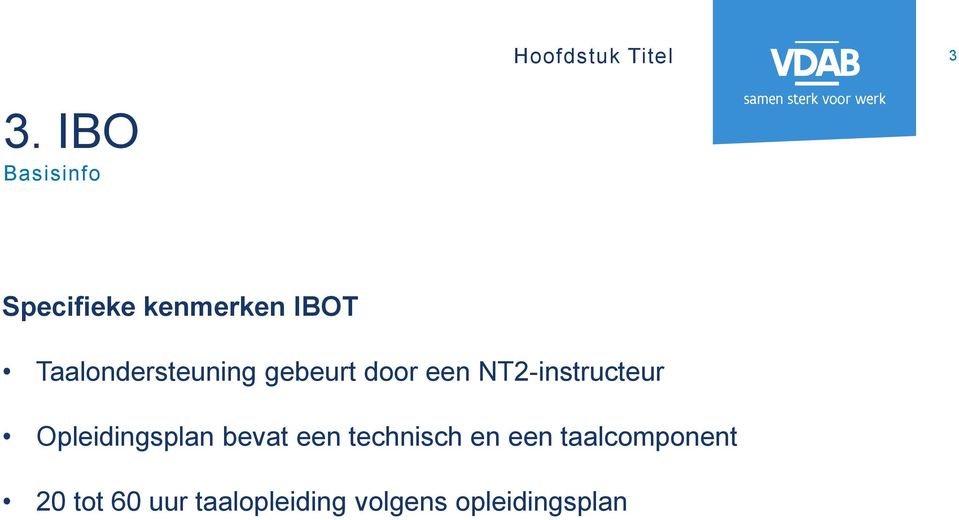 NT2-instructeur Opleidingsplan bevat een