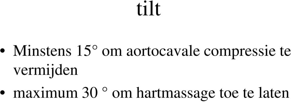 te vermijden maximum 30