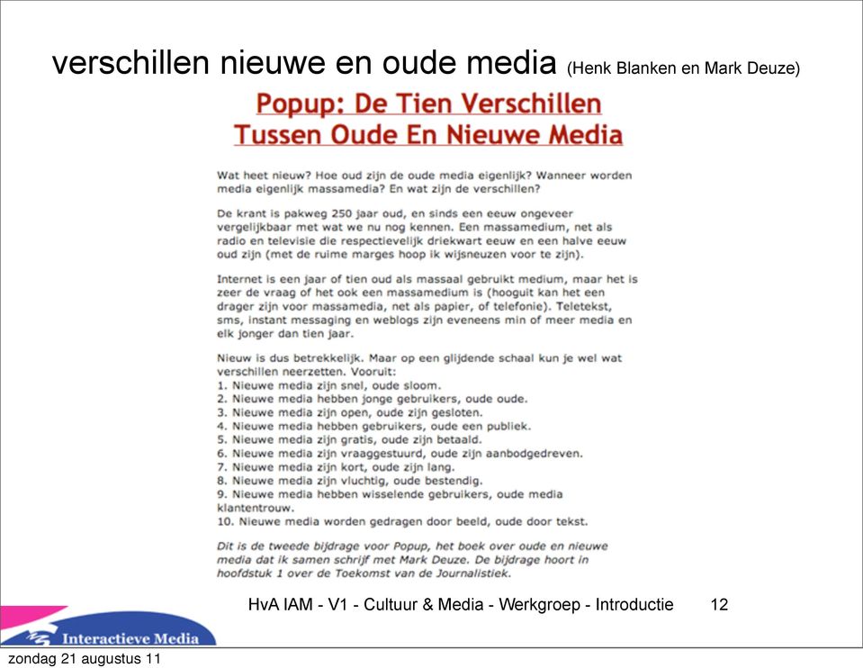 media (Henk