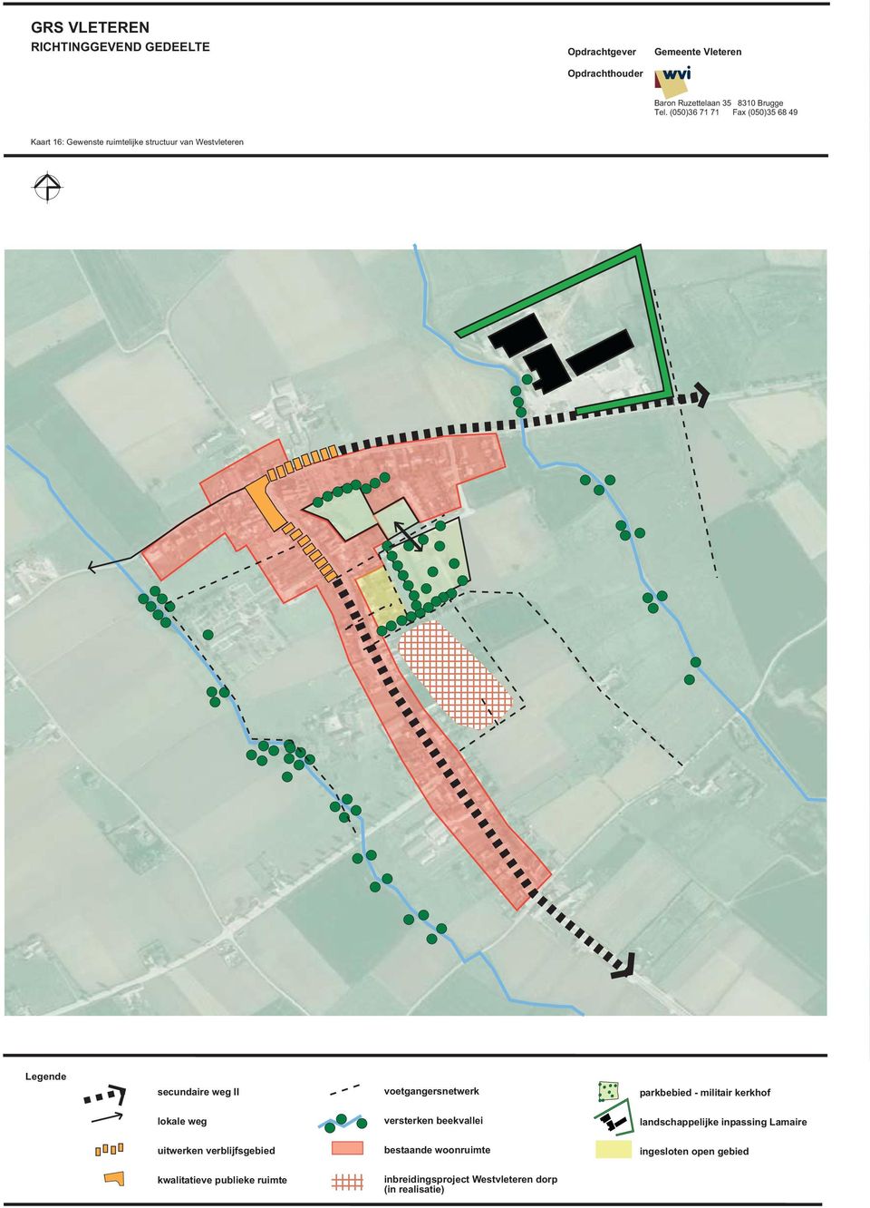 beekvallei landschappelijke inpassing Lamaire uitwerken verblijfsgebied bestaande woonruimte