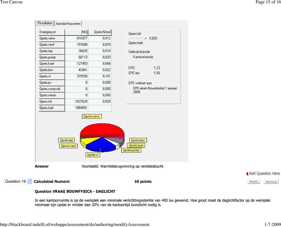 werkplek een minimale verlichttingssterkte van 400 lux gewenst.