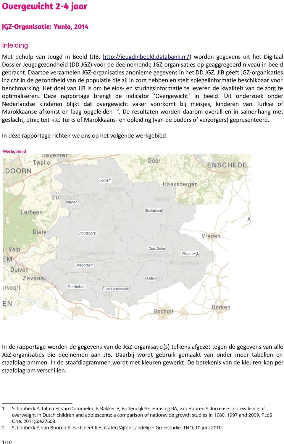 Daartoe verzamelen JGZ-organisaties anonieme gegevens in het DD JGZ.