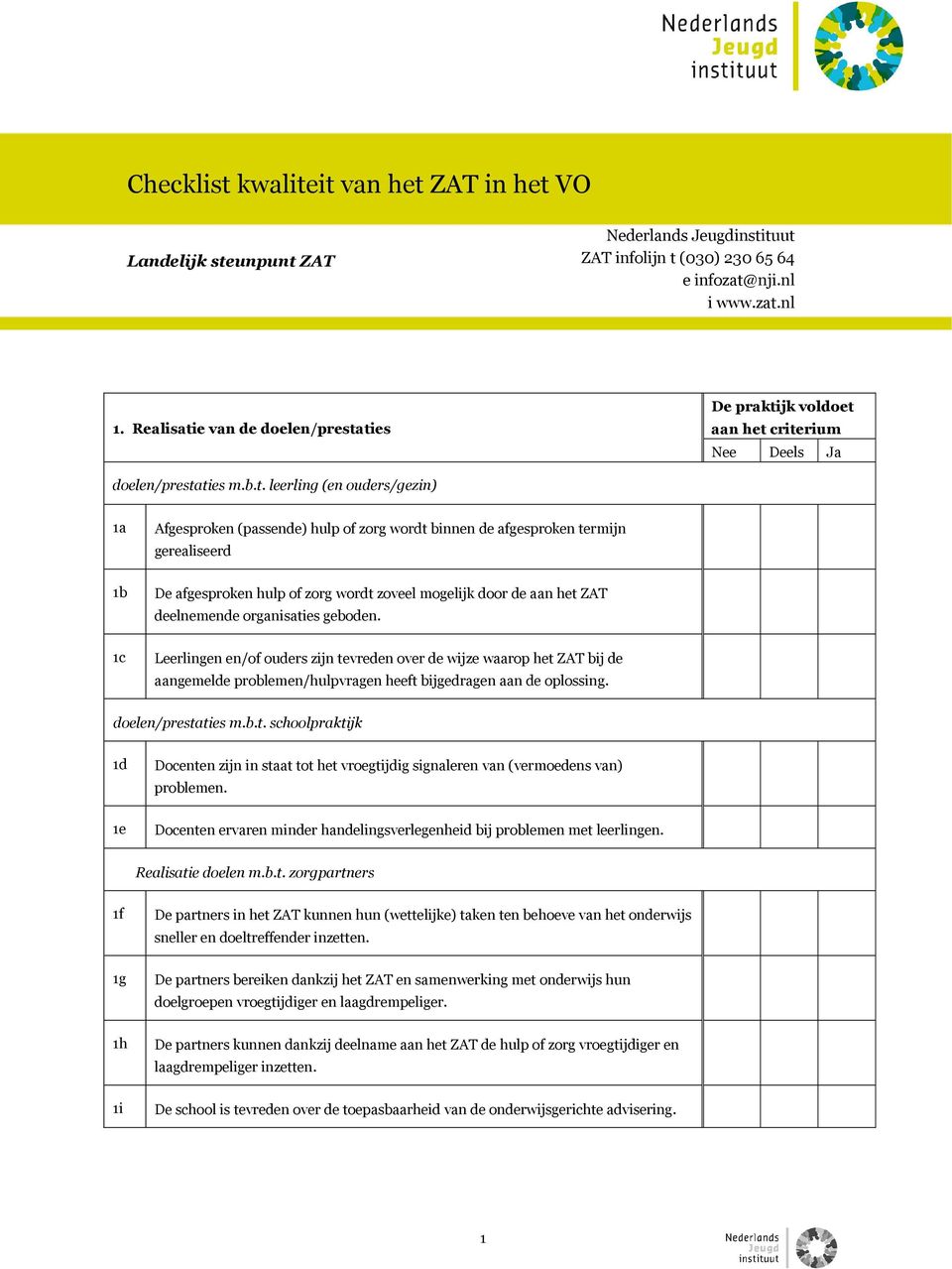 e van de doelen/presta