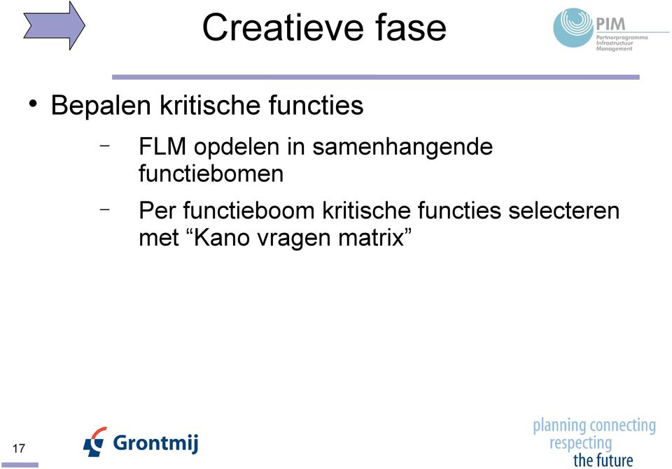 functiebomen Per functieboom kritische