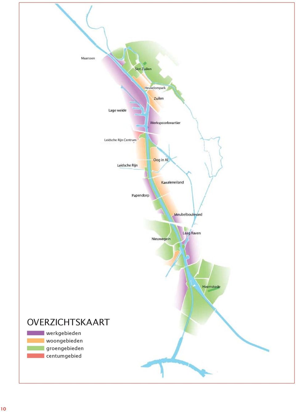 OVERZICHTSKAART werkgebieden