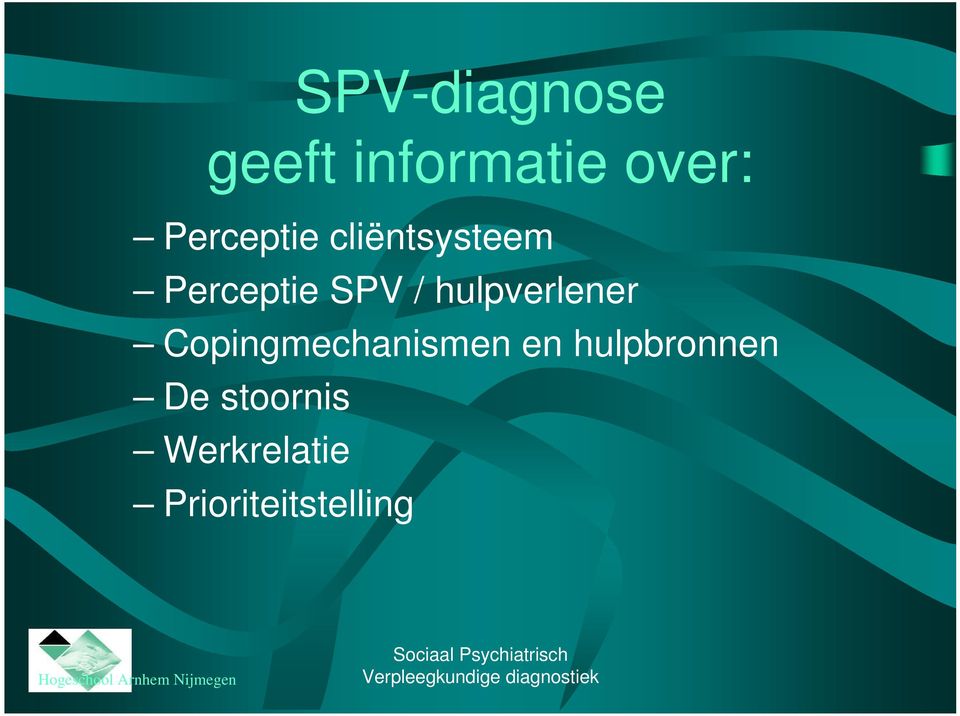 hulpverlener Copingmechanismen en