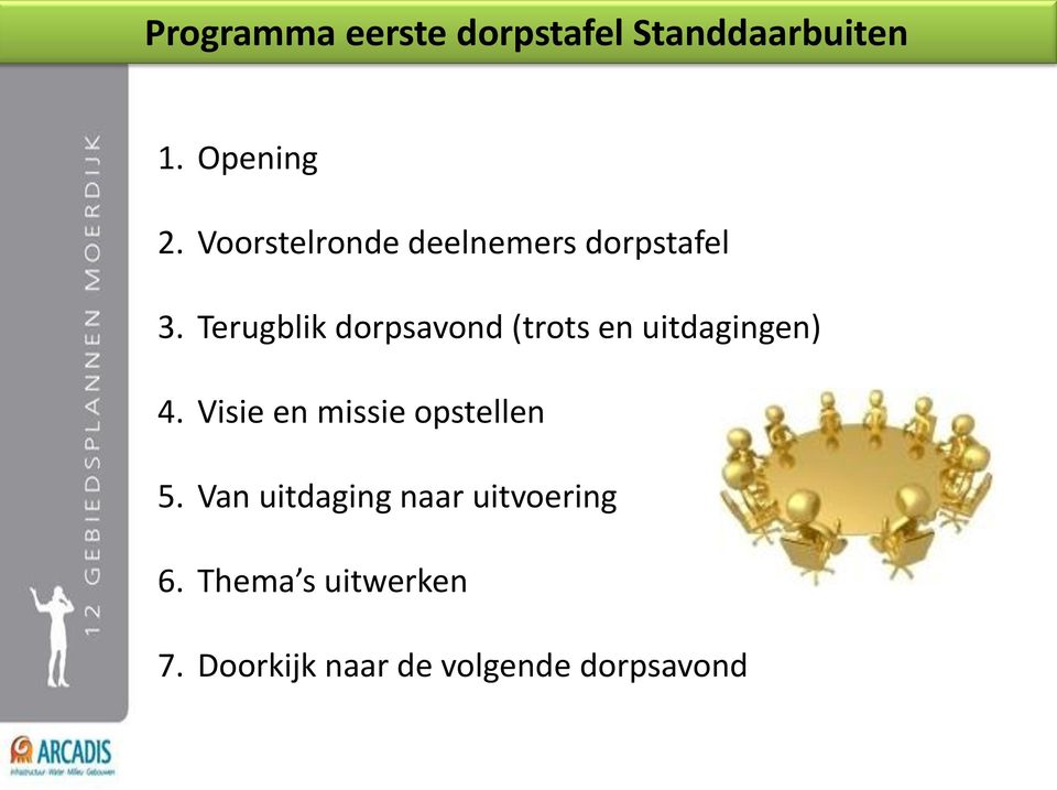 Terugblik dorpsavond (trots en uitdagingen) 4.