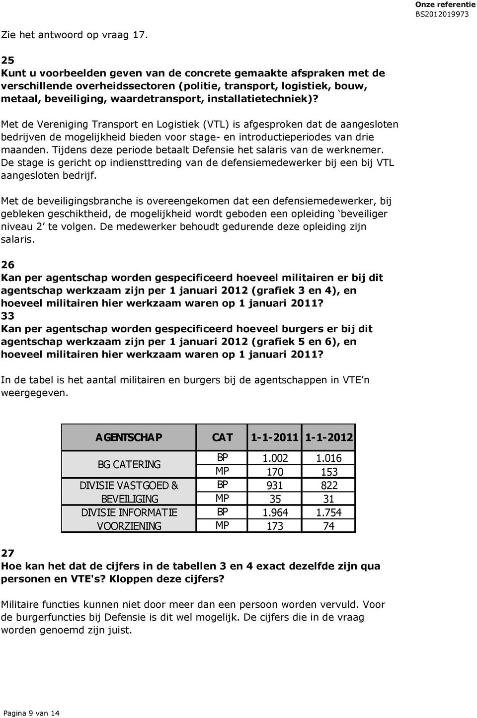 Met de Vereniging Transport en Logistiek (VTL) is afgesproken dat de aangesloten bedrijven de mogelijkheid bieden voor stage- en introductieperiodes van drie maanden.