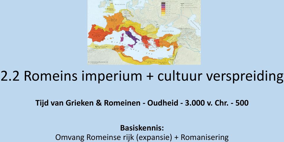 Romeinen - Oudheid - 3.000 v. Chr.