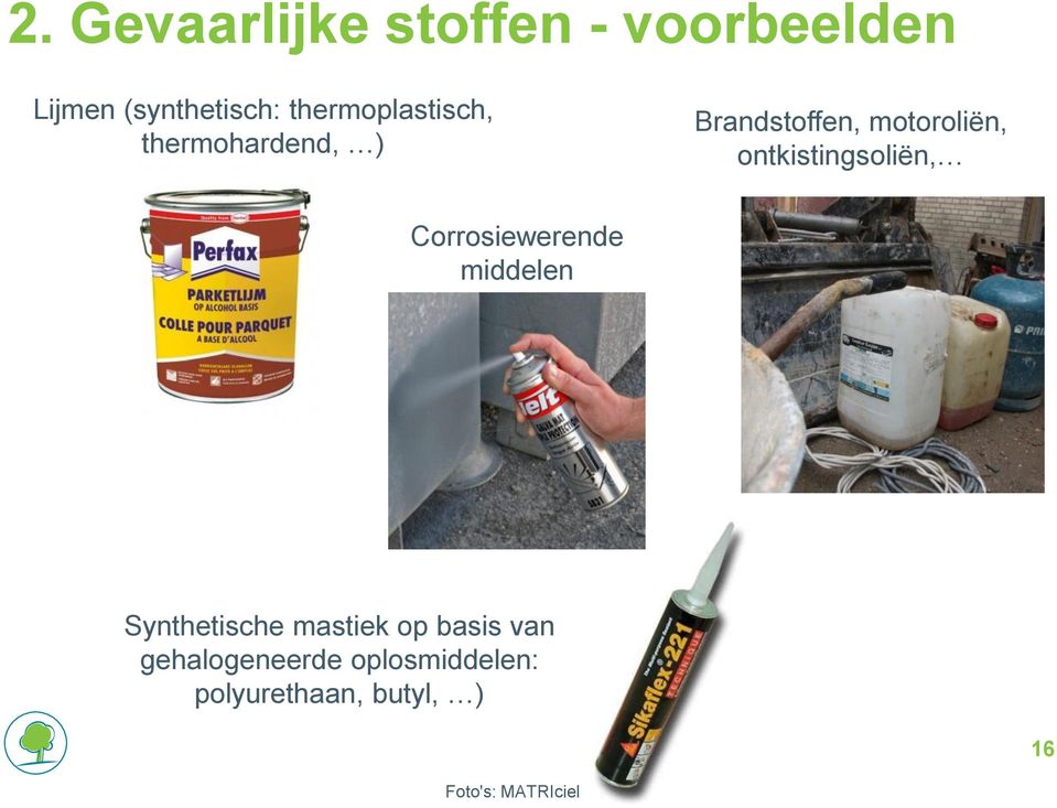 ontkistingsoliën, Corrosiewerende middelen Synthetische mastiek op