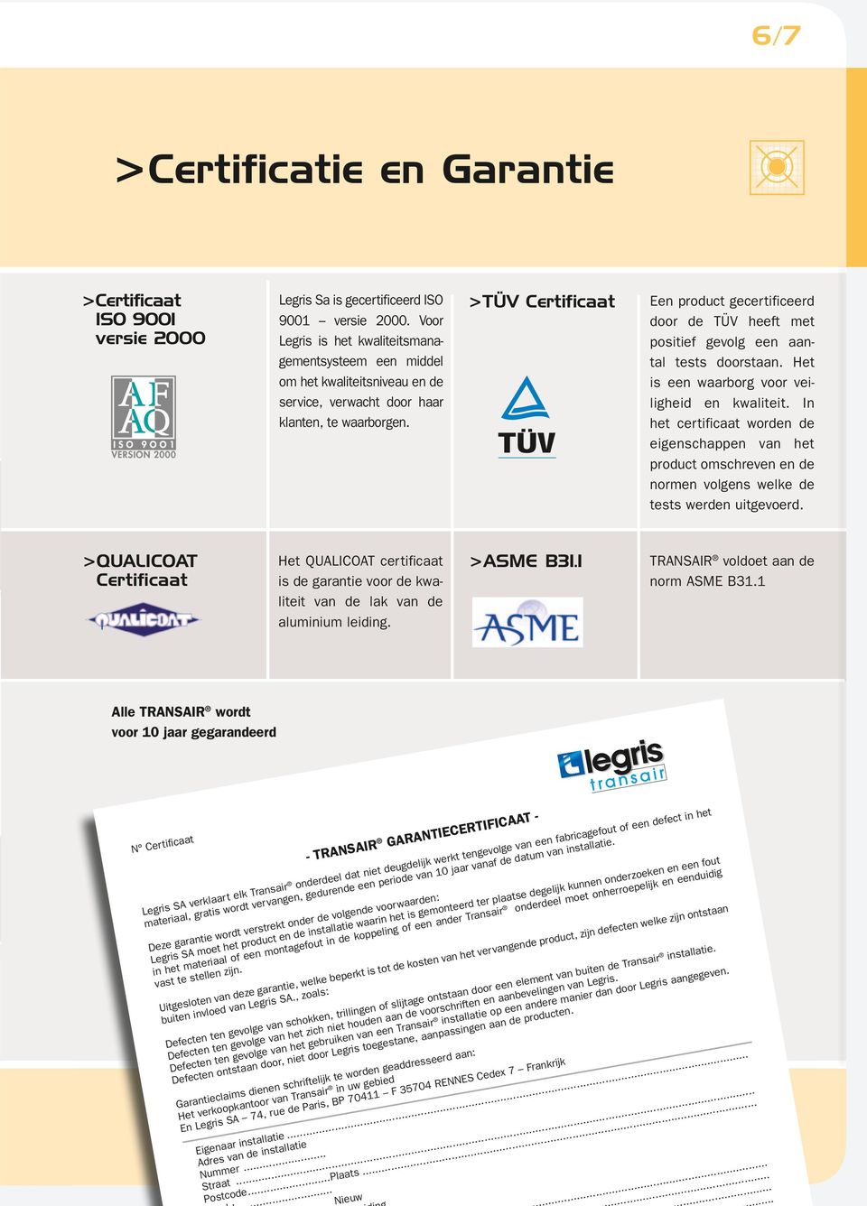 >TÜV ertificaat Een product gecertificeerd door de TÜV heeft met positief gevolg een aantal tests doorstaan. et is een waarborg voor veiligheid en kwaliteit.