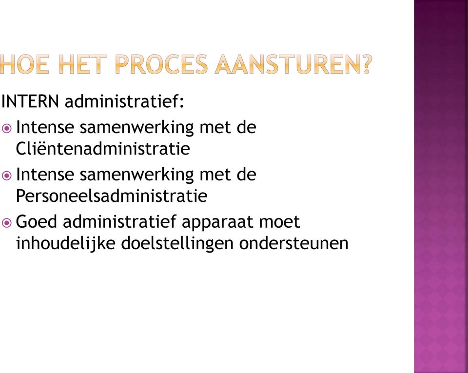 de Personeelsadministratie Goed administratief