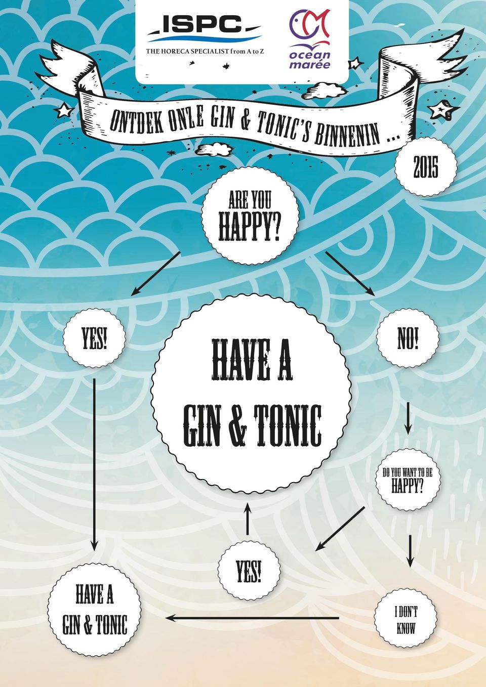 HAVE A GIN & TONIC NO!