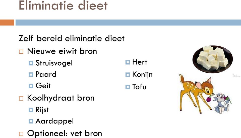 Struisvogel Paard Geit Koolhydraat