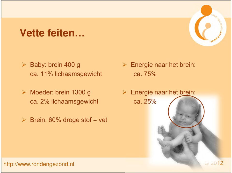75% Moeder: brein 1300 g ca.