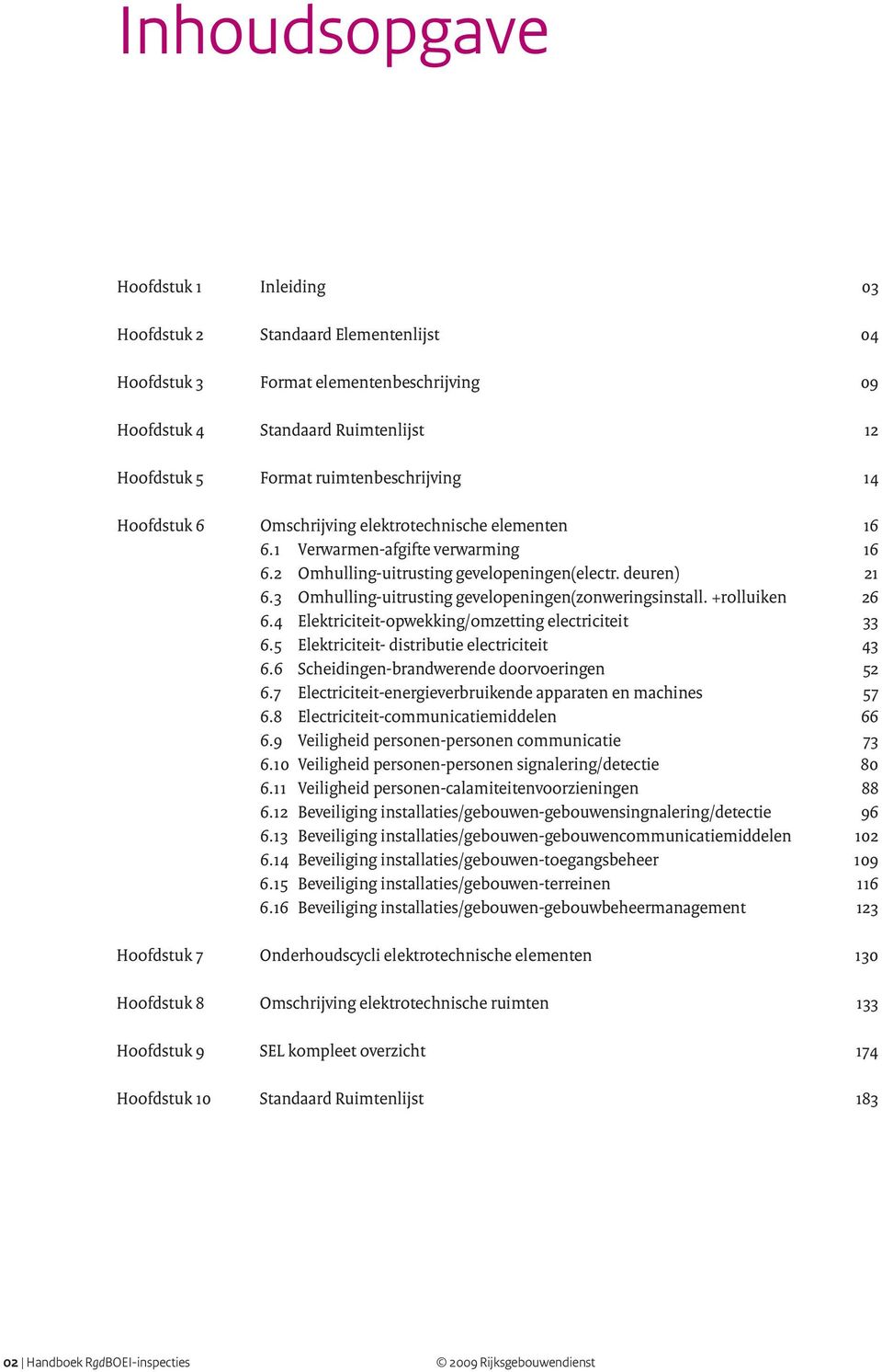 3 Omhulling-uitrusting gevelopeningen(zonweringsinstall. +rolluiken 26 6.4 Elektriciteit-opwekking/omzetting electriciteit 33 6.5 Elektriciteit- distributie electriciteit 43 6.